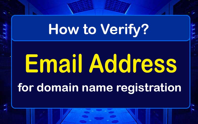 verify email address